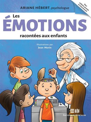 cover image of Les émotions racontées aux enfants